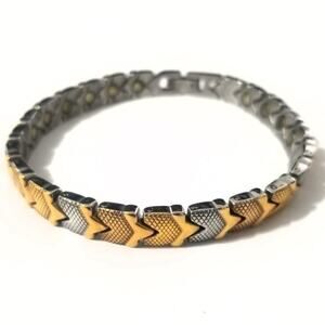 New stainless steel magnetic bracelet‎ 7.5 inches
